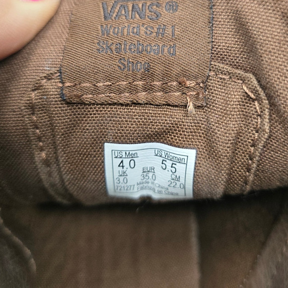 Van's Air Plus Leather Suede Fringes Booties Women 5.5 Men 4.0 - Picture 8 of 8